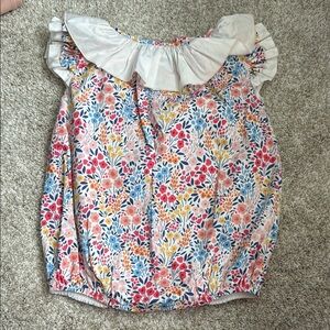 Colorful Floral Kids Bodysuit